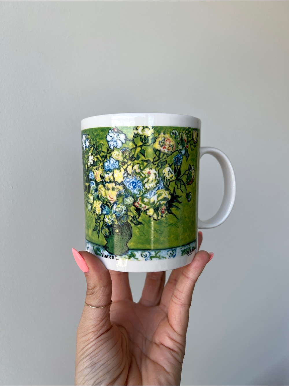 Vintage Chaleur Vincent Van Gogh Sunflowers Coffee Mug D. Burrows